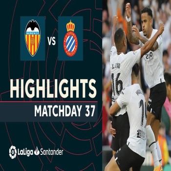 #ไฮไลท์ฟุตบอล [ บาเลนเซีย 2 - 2 เอสปันญ่อล ] ลาลีก้า สเปน 2022/23