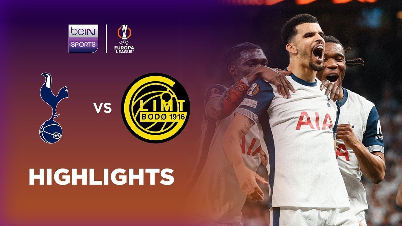 #ไฮไลท์ฟุตบอล [ ท็อตแน่ม ฮ็อตสเปอร์ส 3 - 1 โบโด กลิมท์ ] ยูฟ่า ยูโรป้า ลีก (รอบรองชนะเลิศ)นัดแรก 2025/2.5.68